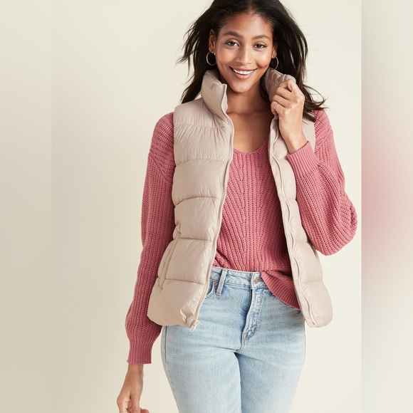 old navy bubble vest